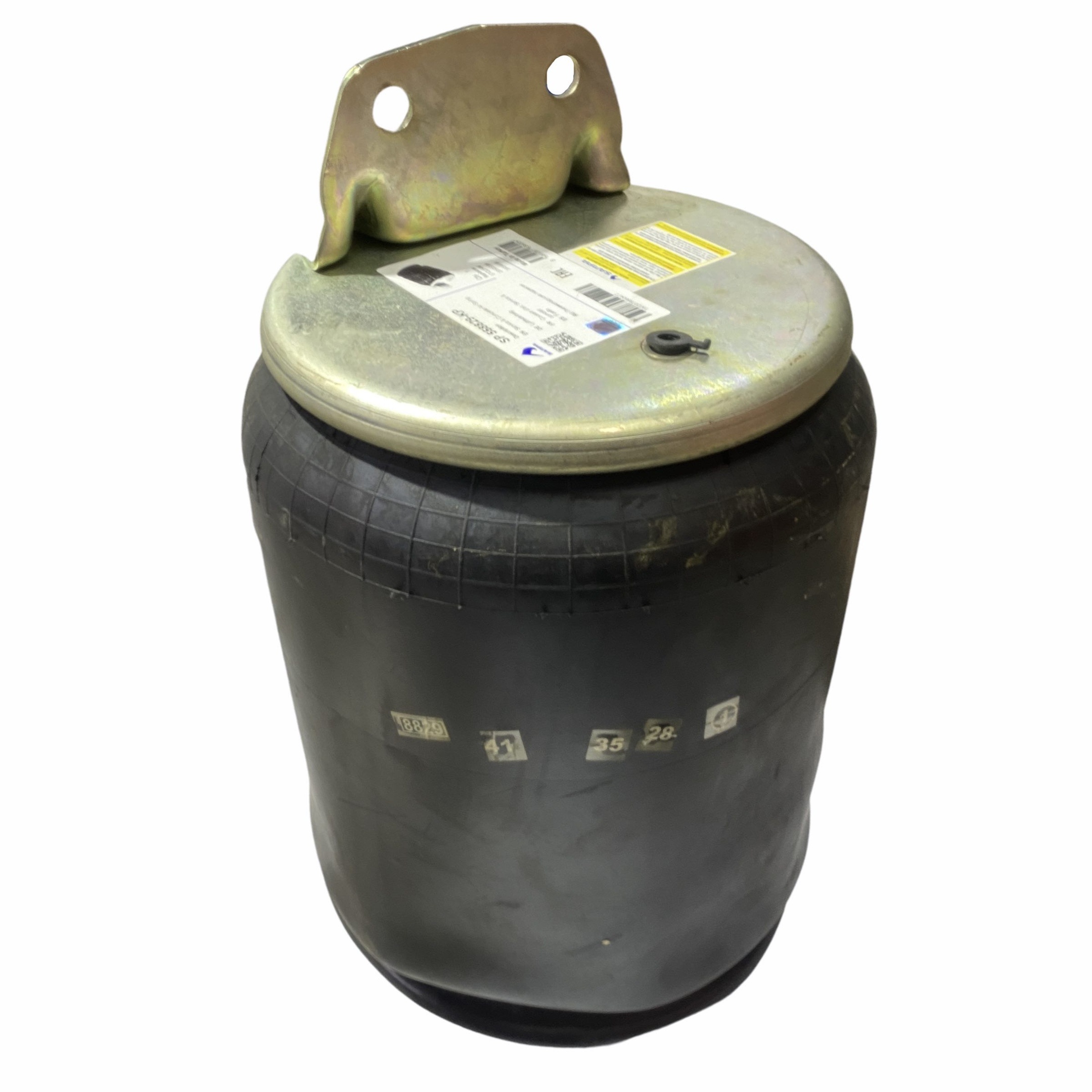 Пневмоподушка со стаканом H=508, низ:1 шп. верх:1 шп. поршень