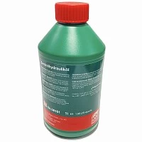 Жидкость гидравлическая зеленая для ГУР, КПП, ПГУ синтетическая 1L Febi | ТопДизель