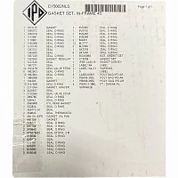 Комплект прокладок верхний Caterpillar C-15 6NZ/9NZ1/MBN, Freightliner/International IPD | ТопДизель