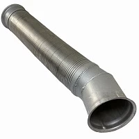 Труба глушителя выхлопная передняя с гофрой L=650mm DAF CF85/XF105/XF95 Dinex | ТопДизель