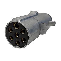 Штекер алиминевый 7/7 полюсной 24V type N, ISO1185 с винтовым соединением Vignal | ТопДизель