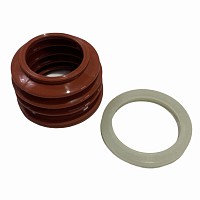 Ремкомплект диcкового тормоза (пыльник красный, уплотнительное кольцо) BPW SN6/SN7/SK7 Stellox | ТопДизель