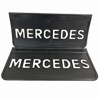 Брызговики узкие резиновые 660x270 "Mercedes" SeiNtex | ТопДизель
