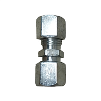 Соединитель 10mm металл версия с гайкой Peters | ТопДизель