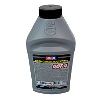 Тормозная жидкость DOT 4 455 гр Unix | ТопДизель