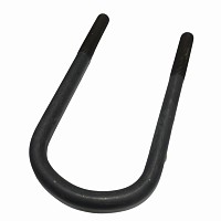 Cтремянка рессоры без гаек круглая сверху 128/152xM24x3x300-U BPW/ROR Weweler | ТопДизель