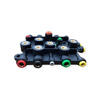 Кран воздушный датчиков стоп сигнала Freightliner распределитель "Паук" TangDe | ТопДизель