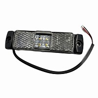 Фонарь габаритный LED (белый)  Техавтосвет | ТопДизель