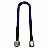 Стремянка задней рессоры с гайками 18мм 76/114x3/4x346-R Volvo VNL Stellox | ТопДизель