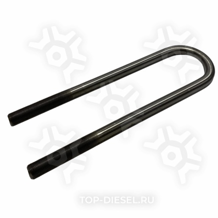 Стремянка задней рессоры с гайками и шайбами 18мм 76/114x3/4'x346