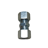 Соединитель 12mm металл версия с гайкой Peters | ТопДизель