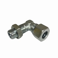 Фитинг угловой М16x1,5/12 (версия с гайкой) PE | ТопДизель