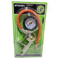 Пистолет подкачки колес с манометром и шлангом Автоторг | ТопДизель