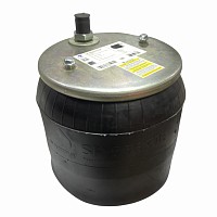 Пневмоподушка со стаканом 2 отв. М8x1,25/1 шп-шт. М22x1,5/М12x1,5 поршень пластик 1 отв. Schmitz Sampa | ТопДизель
