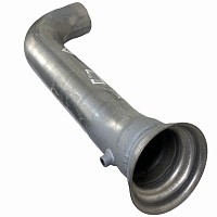 Труба глушителя от турбины до гофры 1-изг 90 граусов, D=4" Cummins M11/Imternational 9800 Dinex | ТопДизель