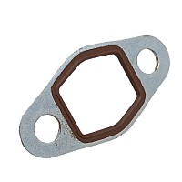 Прокладка трубки слива масла турбокомпрессора CAT C15C18 World Gasket | ТопДизель