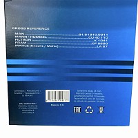 Фильтр воздушный кабины 181x402x40 MAN 19.403 F2000 Mfilter | ТопДизель