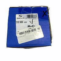 Амортизатор подвески прицепа 318-489 O/O 20x78 20x68 SAF Sachs | ТопДизель