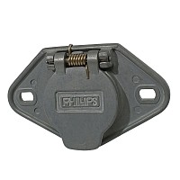 Розетка электрическая 4 PIN Philips | ТопДизель