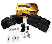 Колодки дисковые с ремкомплектом 210x92.5x30 отверстие под датчик 5мм 05/2003> BPW/Knorr SB374 BERAL | ТопДизель