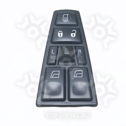 TD0751067L Выключатель клавишный стеклоподьемника со стороны водителя Volvo FH12 TangDe купить рис.2