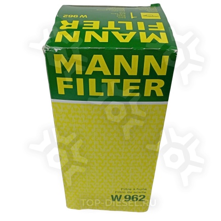 W962 Фильтр масляный гидравлический H210 D93 1-12UNF 2.5BAR  VOLVO, RVI MANN-FILTER купить