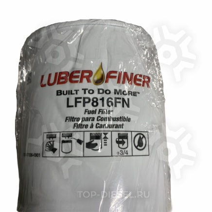 LFP816FN Фильтр топливный тонкой очистки Detroit Diesel/Freightliner/Peterbilt Luber-Finer купить рис.2