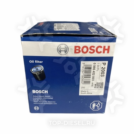 0986452003 Фильтр масляный Scania 92/93/113/143 Bosch купить