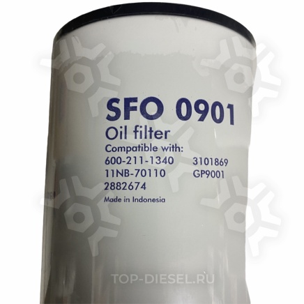 SFO0901 Фильтр масляный Cummins ISM/ISX Sure Filter купить рис.3