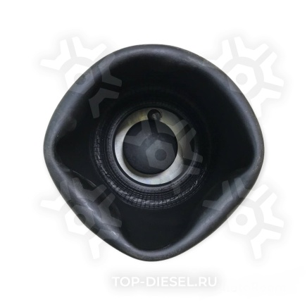 SK4884P01 Пневмоподушка без стакана (1 шпилька M12, 1 штуцер M16, смещение 35) MAN TGA  S&K GMBH купить рис.2