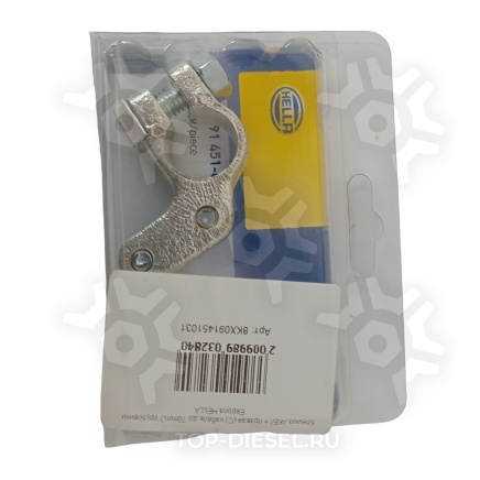 8KX091451031 Клемма акб плюсовая правая кабель до 70mm2 Hella купить рис.3