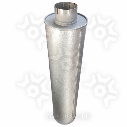 84472 Глушитель основной вертикальный вход D=5" выход D=5" Freightliner/International/Volvo VNL Dinex купить рис.2