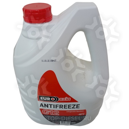4609094 Антифриз готовый G12+ 5 кг красный Евразия купить