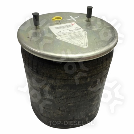 AGA8668 Пневмоподушка со стаканом 2 шпильки M12 смещение 25 1 отверстие-штуцер M22 поршень пластиковый 6 шпилек M16 BPW Airogear купить