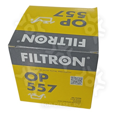 OP557 Фильтр масляный D77 d68 H97 M20x1,5 Karrier/Termoking FILTRON купить рис.3