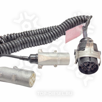 D11487 Кабель электрический 2 провода, центр.15 пол., вых. 7/7 и 7/6 пол., L=4000м Mercedes Benz/MAN Vignal купить рис.2