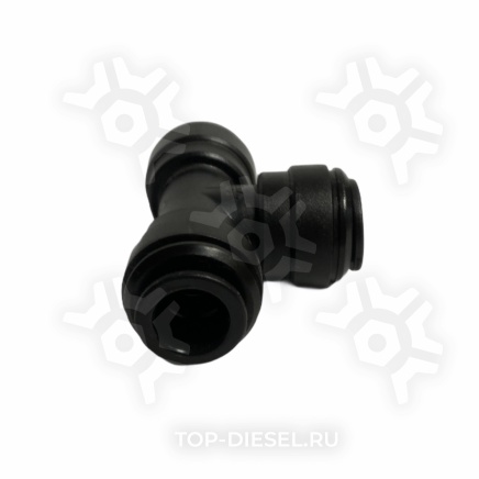 PM0210E Фитинг Т-образный D10/10/10мм пластиковый John-Guest купить рис.2