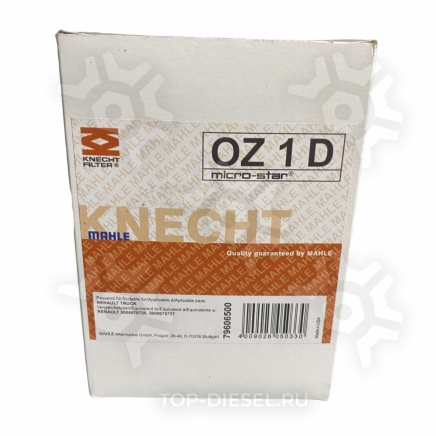 OZ1D Фильтр масляный центрифуги Renault Magnum/Premium Knecht Mahle купить
