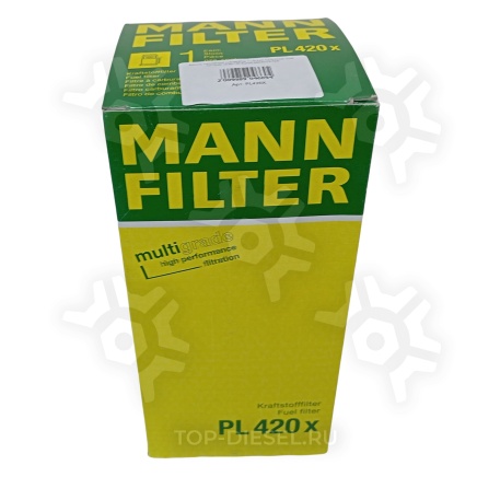 PL420X Фильтр топливный сепаратор 1-14UNS H=230 D=108 DAF CF75/85 XF95/105 Евро3 Mann-Filter купить