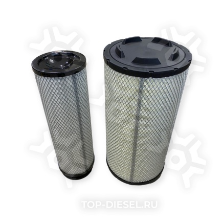 K2652 Фильтр воздушный 560-267/170 внутренний/наружный Sitrak C7H Max T5G Howo Old Howo купить рис.2