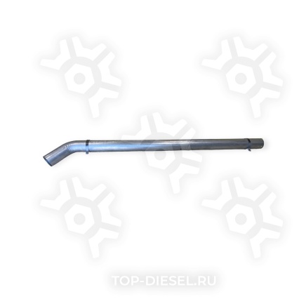 59180 Труба глушителя от гофры до гофры (нижняя, длинная) International 9200, International 9400 Dinex купить рис.2