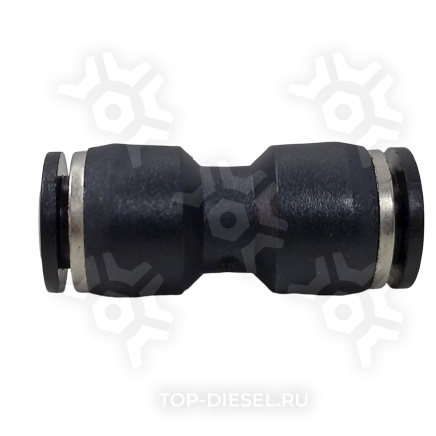 DA21897 Фитинг прямой D=8мм пластиковый Дали-авто купить рис.2