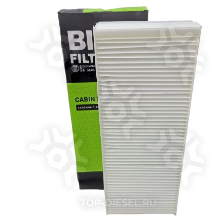 GB9918 Фильтр воздушный кабины 466x175.5x70 MAN TG-A, TG-L,Omn 00-> BIG FILTER купить рис.2