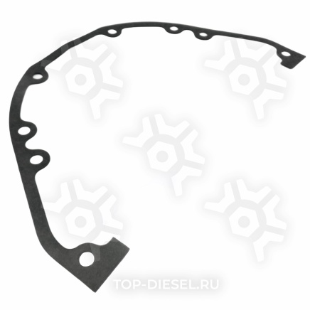 756769 Прокладка передней крышки двигателя картон MAN/Mercedes Benz OM401/402/421/422/441/442/501 Elring купить рис.2