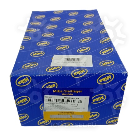 1859H070STD Вкладыши коренные комплект на 6 цилиндров STD MAN D2066/D2866/D2876/E2866/E2876 MIBA купить рис.2