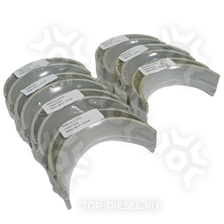 1859H070STD Вкладыши коренные комплект на 6 цилиндров STD MAN D2066/D2866/D2876/E2866/E2876 MIBA купить