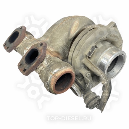 13879700038 Турбокомпрессор MX300/340kW DAF CF85IV/XF105 крыльчатка обычная б/у Borg Warner купить рис.2