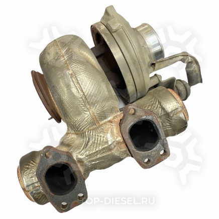13879700038 Турбокомпрессор MX300/340kW DAF CF85IV/XF105 крыльчатка обычная б/у Borg Warner купить рис.3