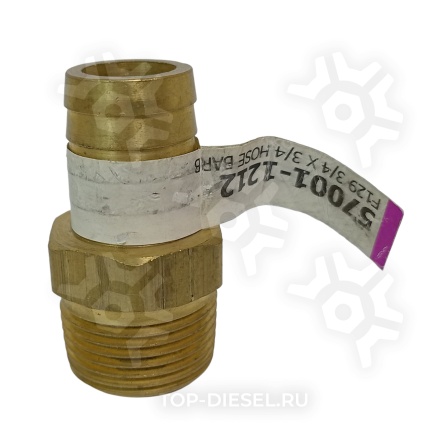 570011212 Латунный фитинг шланга резьба 3/4" елочка 3/4" Anderson Metals купить