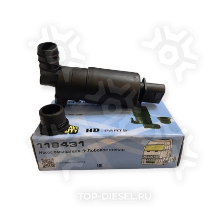 118431 Насос стеклоомывателя (24V) Volvo, RVI, Renault HD-Parts купить